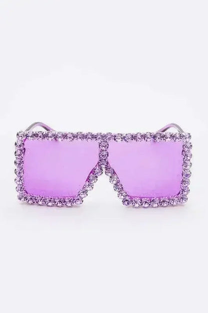 Crystal Shield Sunglasses - UV400 Protection & Oversized Fit