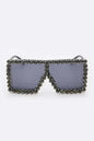 Crystal Shield Sunglasses - UV400 Protection & Oversized Fit