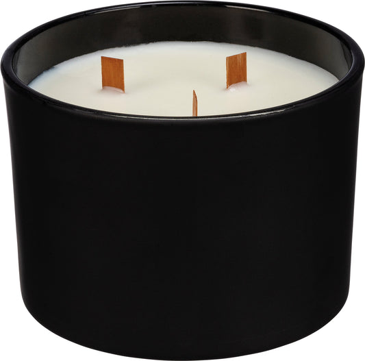Brother Jar Candle | Matte Black Glass | 26hrs Burn Time