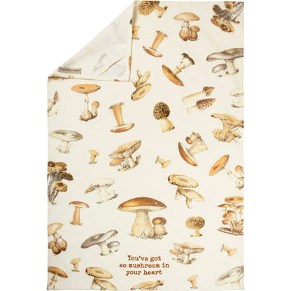 You've Got So Mushroom In Your Heart Funny Dish Cloth Towel | Cotton