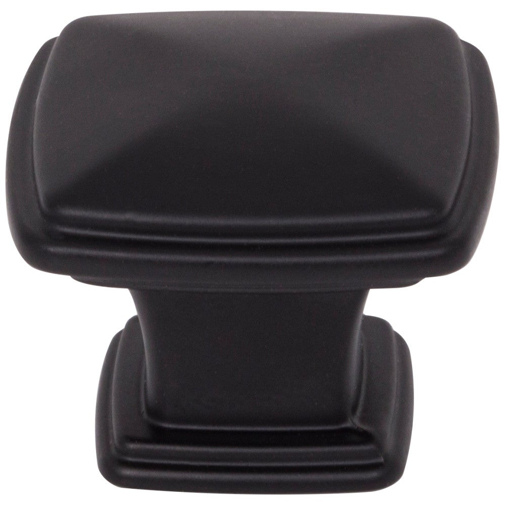 1-1/4" Overall Length Satin Nickel Square Milan 1 Cabinet Knob