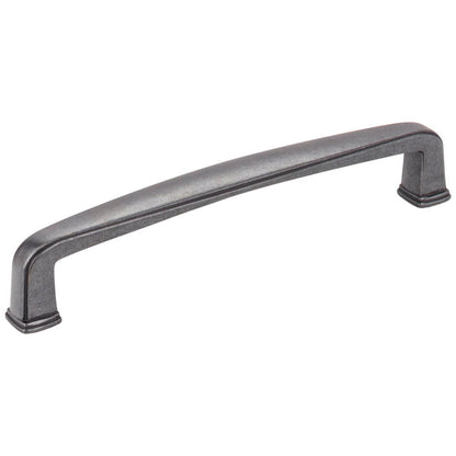 96 mm Center-to-Center Satin Nickel Square Milan 1 Cabinet Pull