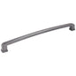 96 mm Center-to-Center Satin Nickel Square Milan 1 Cabinet Pull