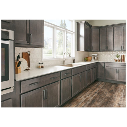 96 mm Center-to-Center Satin Nickel Square Milan 1 Cabinet Pull