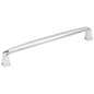 96 mm Center-to-Center Satin Nickel Square Milan 1 Cabinet Pull