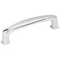 96 mm Center-to-Center Satin Nickel Square Milan 1 Cabinet Pull