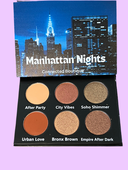Manhattan Nights Eyeshadow Palette – Day‑to‑Night Neutrals