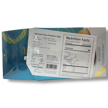 Aghati Pistachio Maamoul Cookies - Traditional Middle Eastern Treats with Rich Flavor