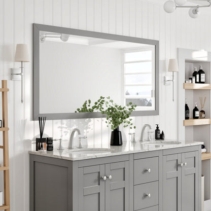 Eviva New York Wooden Framed Mirror