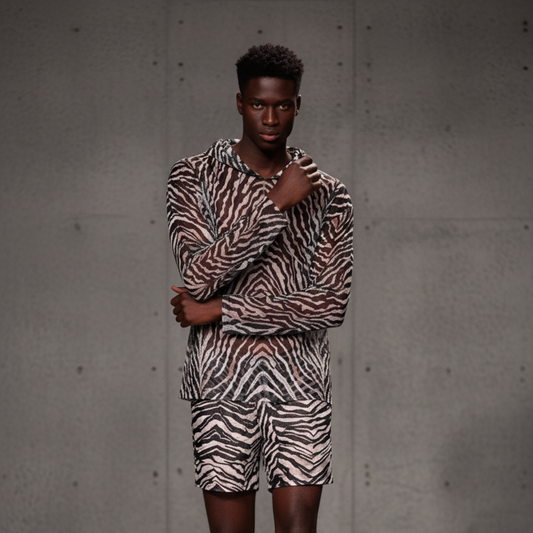 Men's Smart T-shirt / ZEBRA