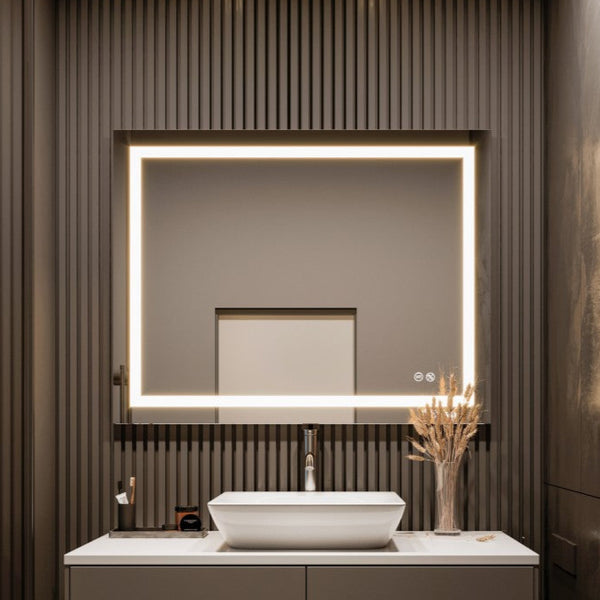 Eviva Glow Frameless Mirror