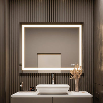 Eviva Glow Frameless Mirror