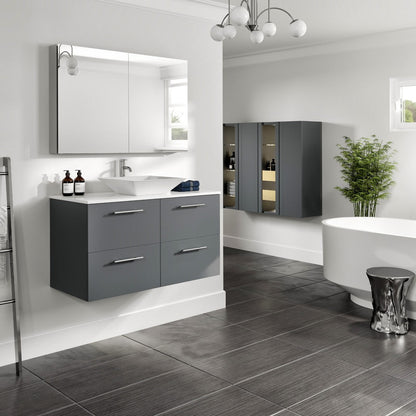 Eviva Lazy Mirror Medicine Cabinet with No Light