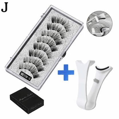 Reusable 3D Magnetic Eyelashes