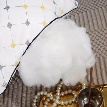 Orthopedic Hotel-Style Pillow for Neck Support and Cervical Spine Relief