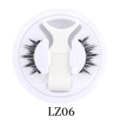 Reusable Magnetic Eyelashes Set Mink Lashes with Tweezers