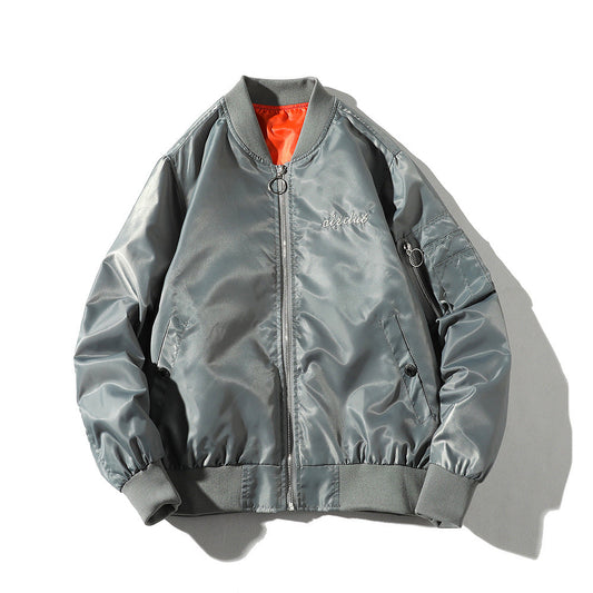 Bomber Jacket Men's Embroidered Baseball Uniform