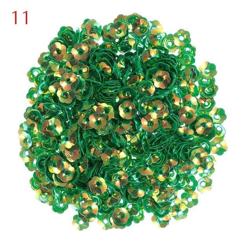 10g/Pack 6mm Flower Sequins for Crafts Loose