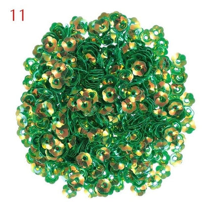10g/Pack 6mm Flower Sequins for Crafts Loose