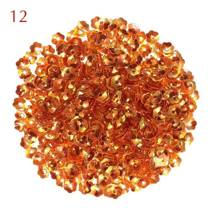 10g/Pack 6mm Flower Sequins for Crafts Loose