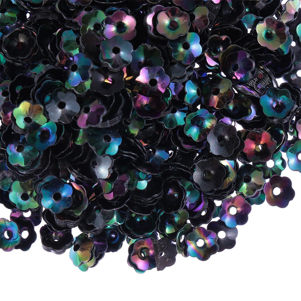 10g/Pack 6mm Flower Sequins for Crafts Loose