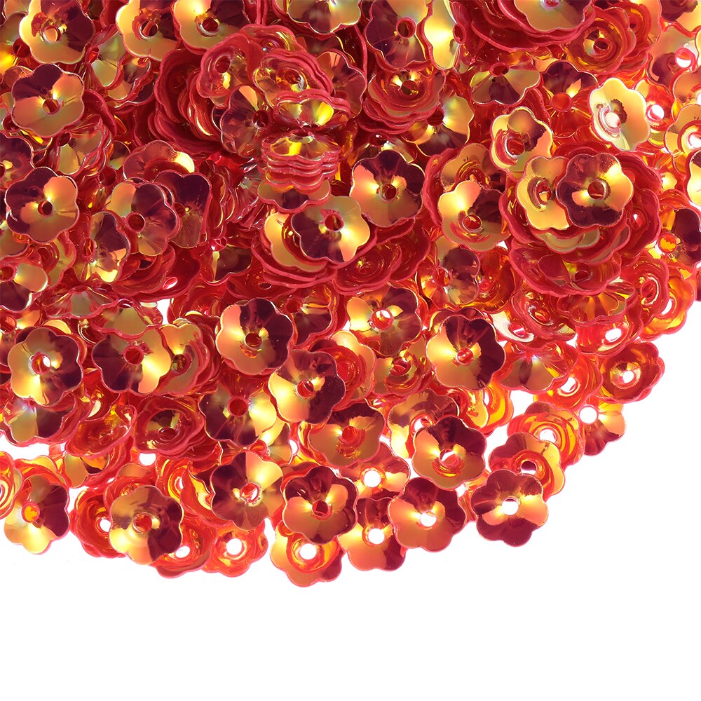 10g/Pack 6mm Flower Sequins for Crafts Loose