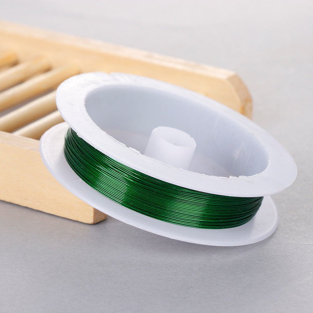 10m Iron Wire 0.5mm Spool Soft DIY String Jewelry