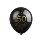 10pcs 30th 40th 50th Happy Birthday Latex Number