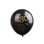 10pcs 30th 40th 50th Happy Birthday Latex Number