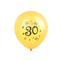 10pcs 30th 40th 50th Happy Birthday Latex Number
