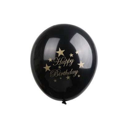 10pcs 30th 40th 50th Happy Birthday Latex Number