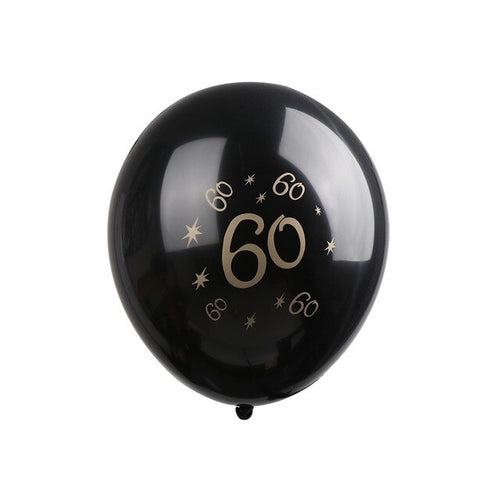 10pcs 30th 40th 50th Happy Birthday Latex Number