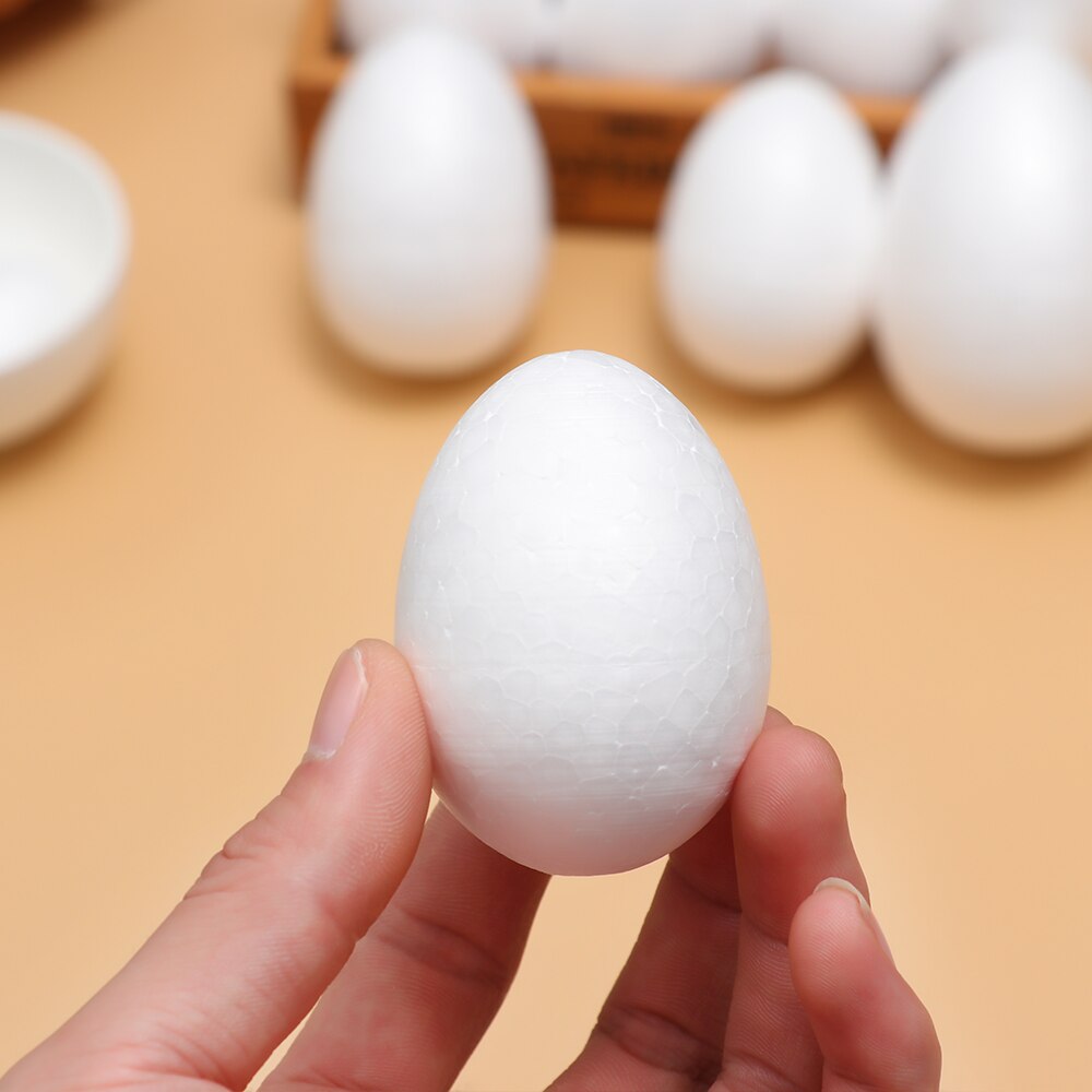 10pcs Easter Handmade DIY Painting Egg Accessories