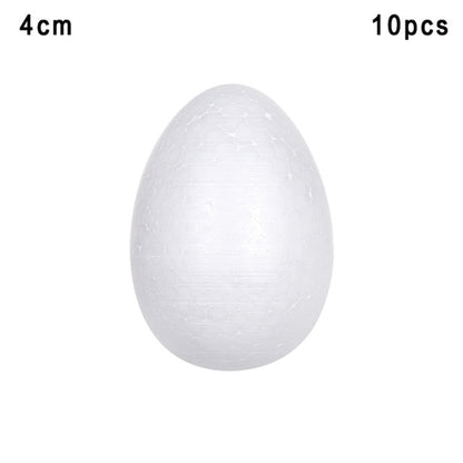 10pcs Easter Handmade DIY Painting Egg Accessories