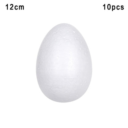 10pcs Easter Handmade DIY Painting Egg Accessories