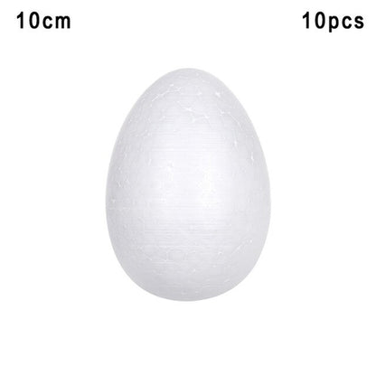 10pcs Easter Handmade DIY Painting Egg Accessories