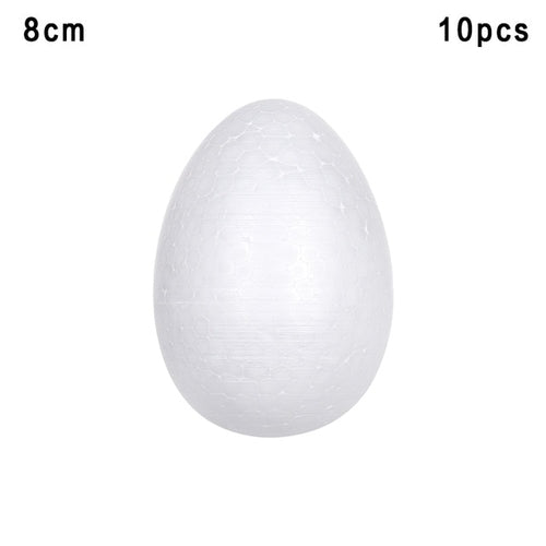 10pcs Easter Handmade DIY Painting Egg Accessories