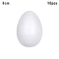 10pcs Easter Handmade DIY Painting Egg Accessories