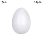 10pcs Easter Handmade DIY Painting Egg Accessories