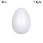 10pcs Easter Handmade DIY Painting Egg Accessories