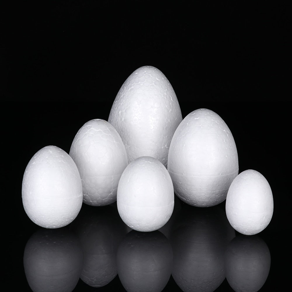 10pcs Easter Handmade DIY Painting Egg Accessories