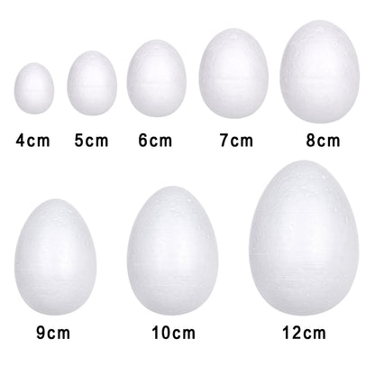 10pcs Easter Handmade DIY Painting Egg Accessories