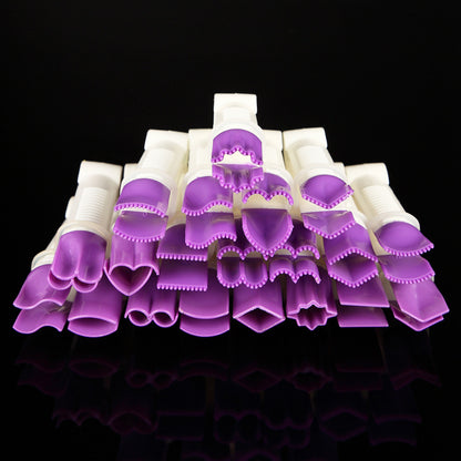 10pcs Flower Shape Lace Edge Clip Fondant