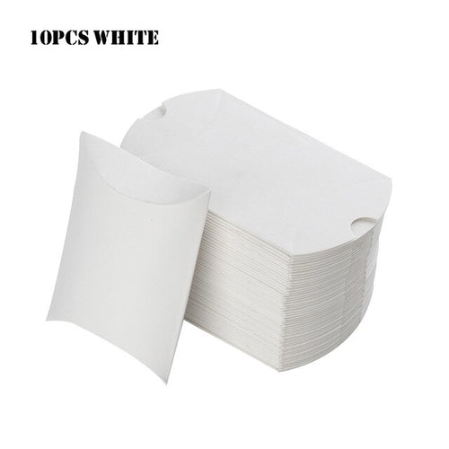 10pcs/set Colorful Present Pouch Kraft Paper