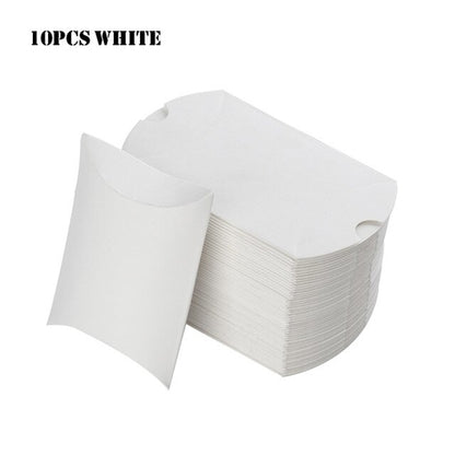 10pcs/set Colorful Present Pouch Kraft Paper