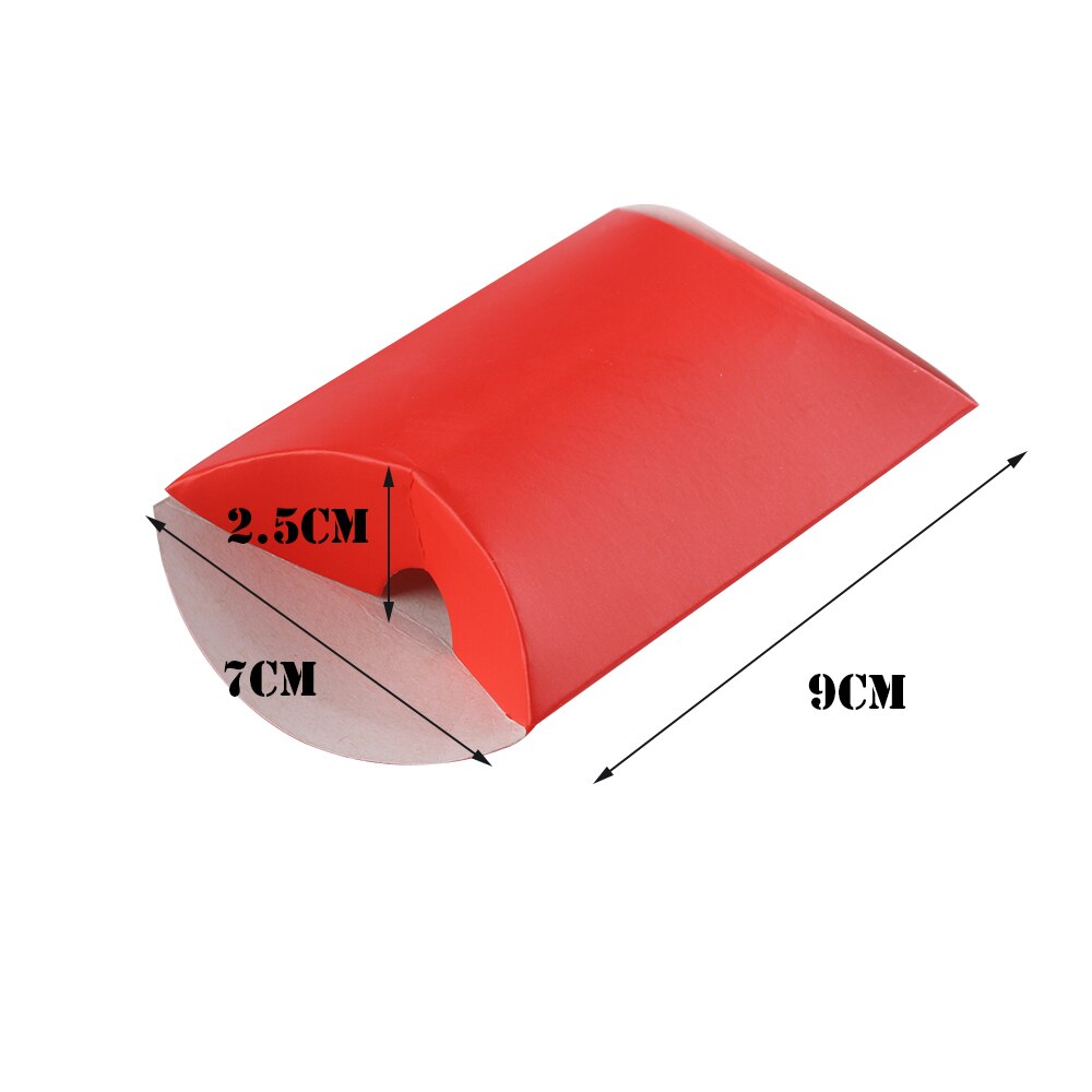 10pcs/set Colorful Present Pouch Kraft Paper