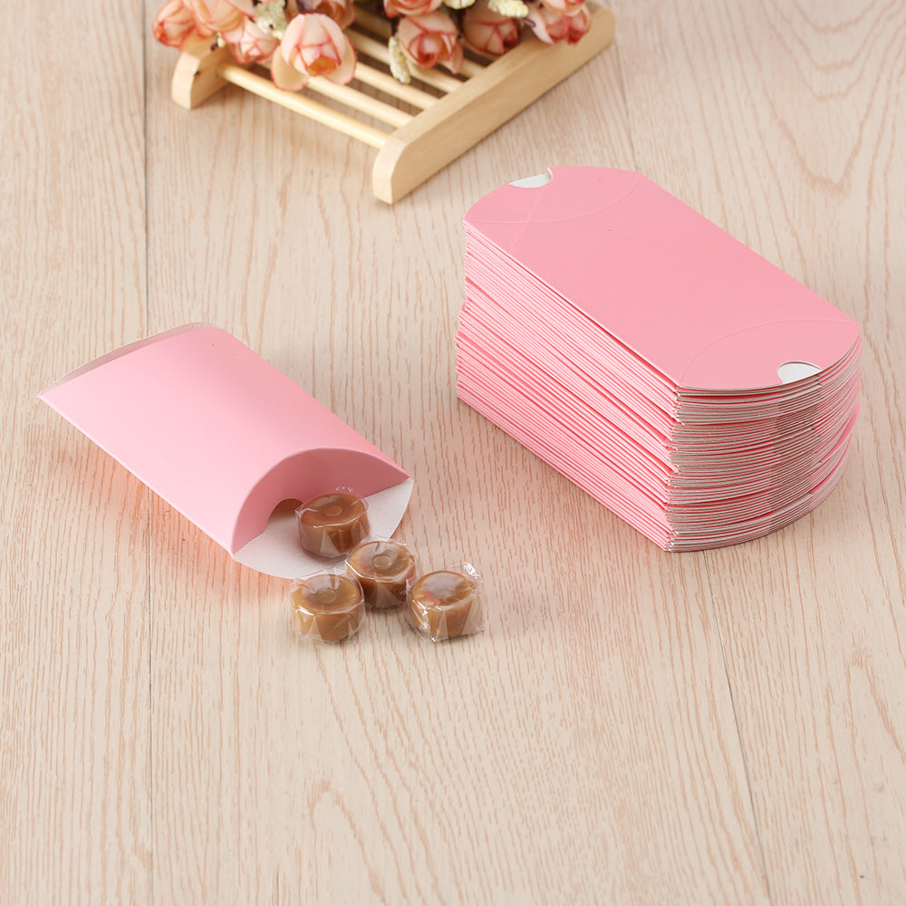 10pcs/set Colorful Present Pouch Kraft Paper