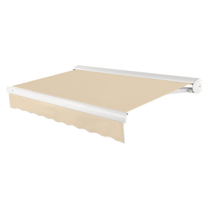 [10x08FT] Awntech Key West Premium Electric Outdoor Motorized Retractable Awning [FCL10/FCR10-SBY] (SAK62183)