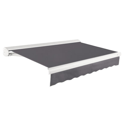 [10x10FT] Awntech Key West Premium Manual Outdoor Retractable Awning [FCM10-SBY] (SAK57132)