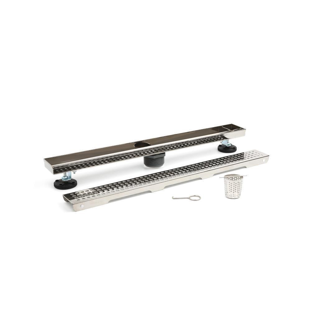 Flusso 11.LDR.2403 24" Decorative Linear Drain with 2" Outlet